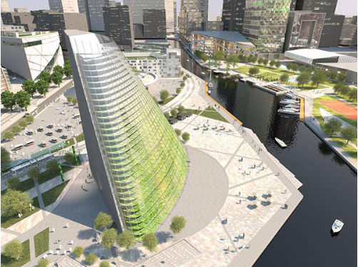 借力(li)LED，瑞典(dian)16層高“植物大廈”年産(chan)量估達(da)55